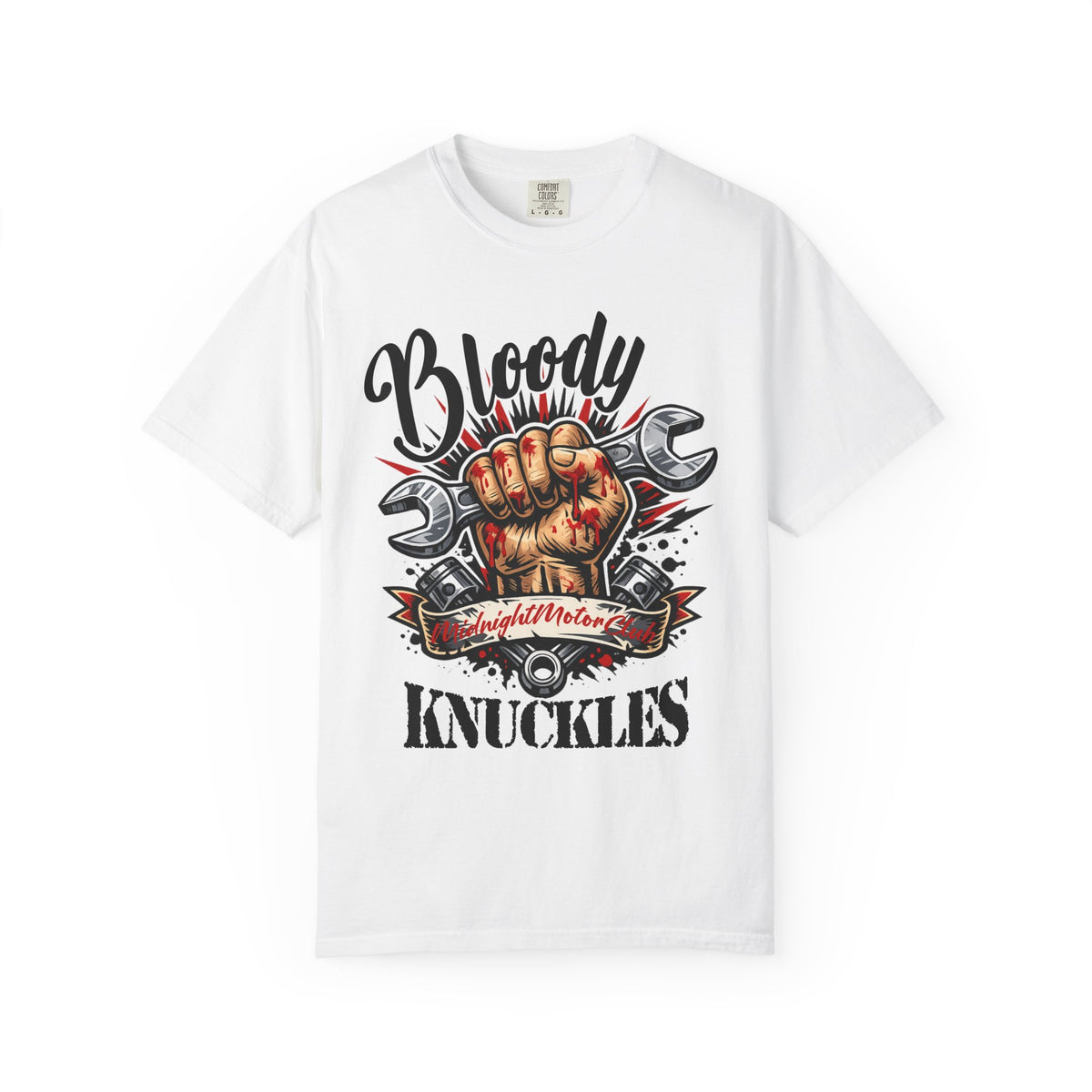 BLOODY KNUCKLES-DESIGN Car life Tee