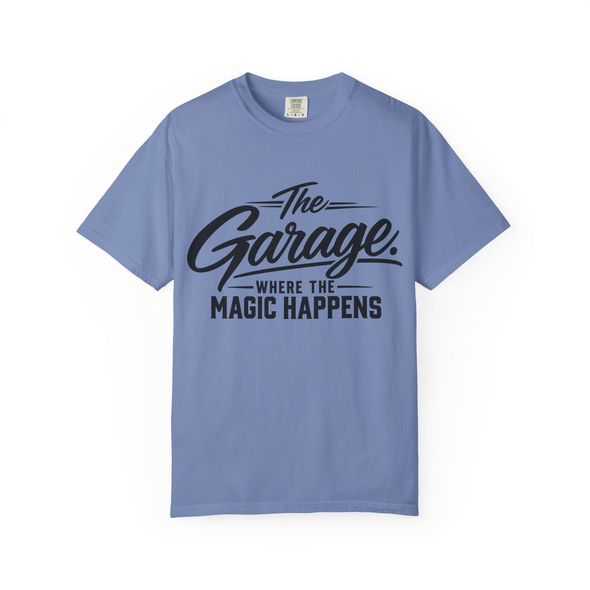 “The Garage Where the Magic Happens” Funny Workshop Tee