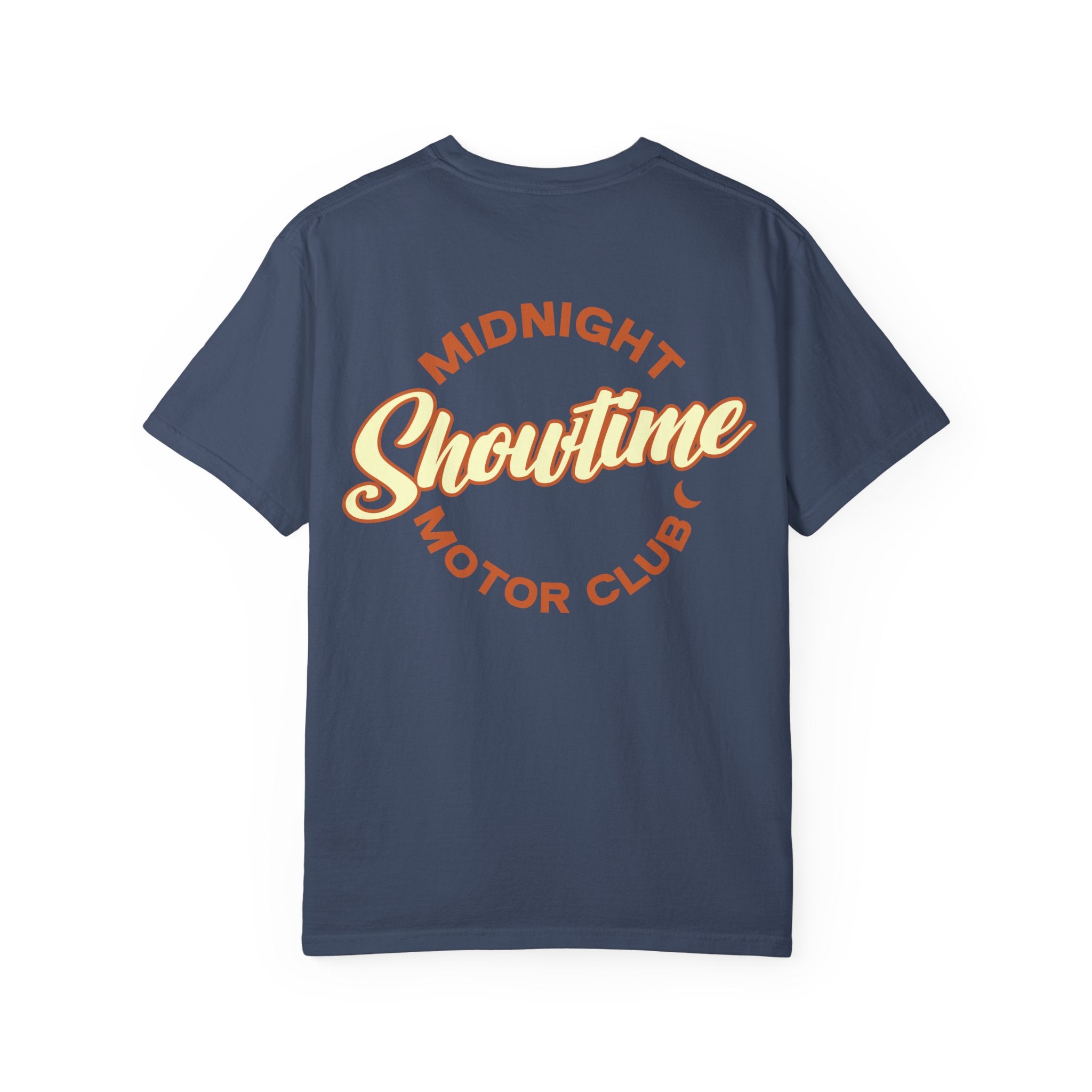 Midnight Motor Club exclusive "Showtime" tee Unisex Garment-Dyed T-shirt Soft but tough and built for use