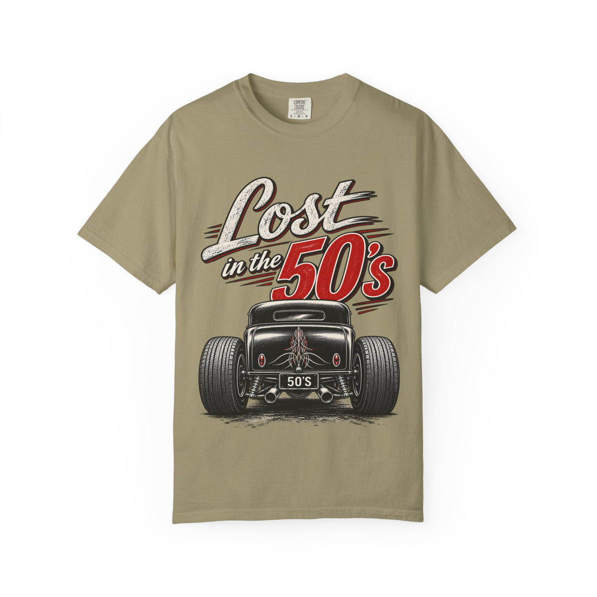 Lost in the 50s T-Shirt — Vintage Hot Rod Graphic Tee
