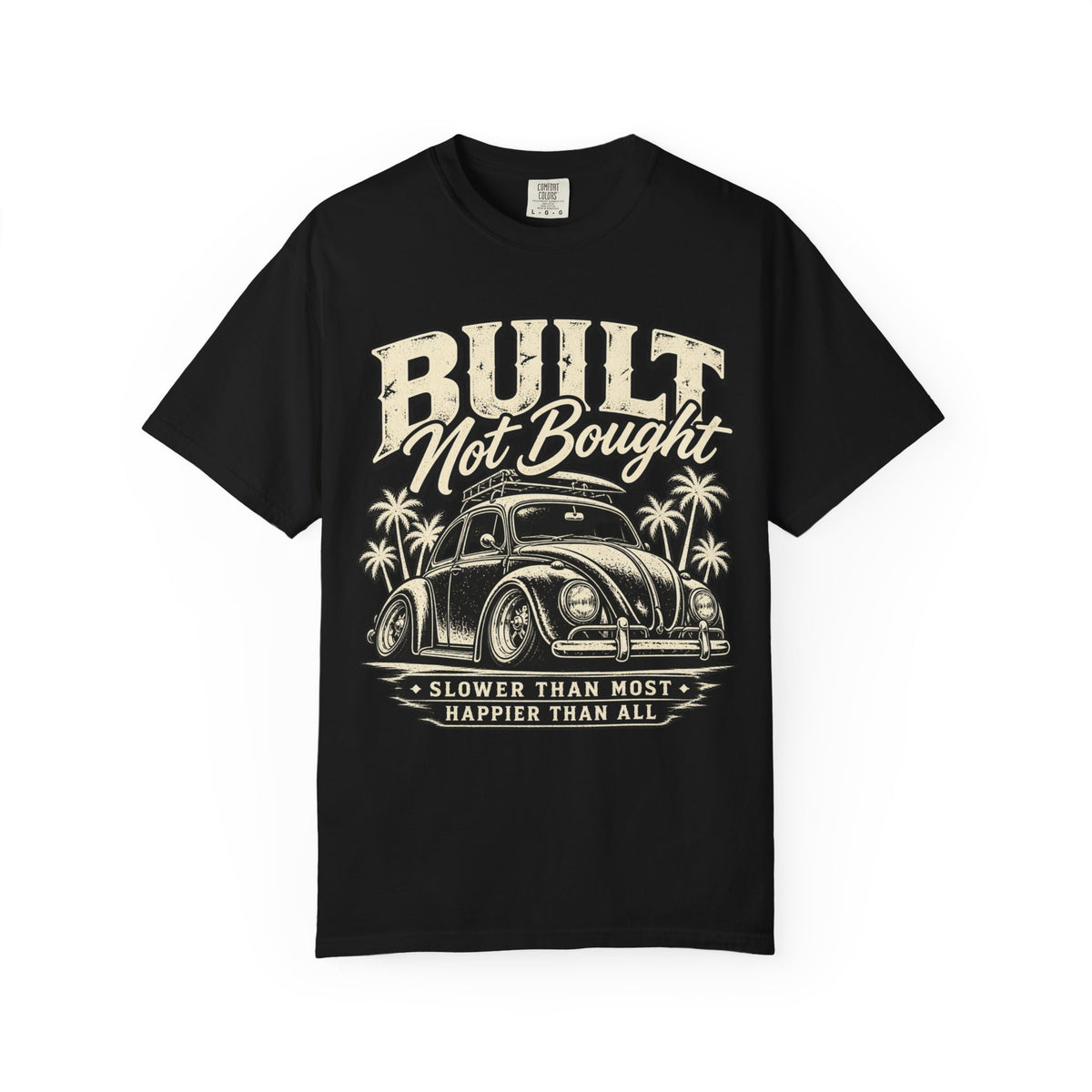 Built Not Bought Vintage Classic VW T-Shirt