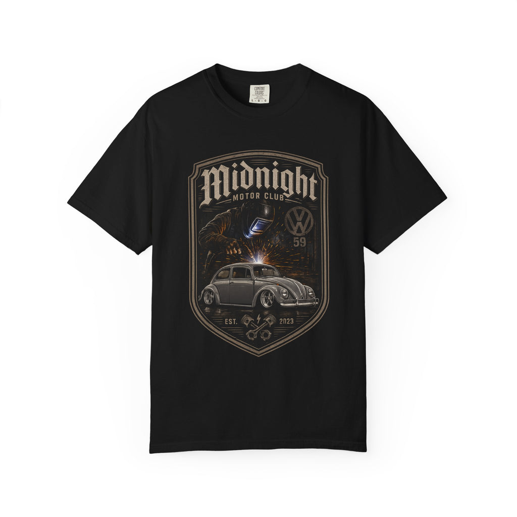Midnight Motor Club Vintage VW Beetle T-Shirt