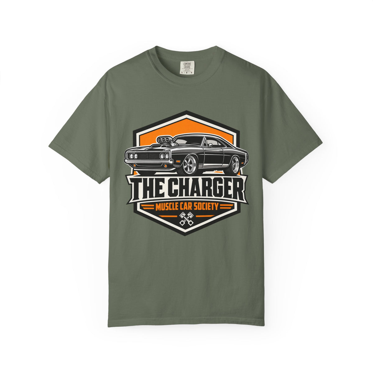 The Charger Muscle Car Society Graphic T-Shirt