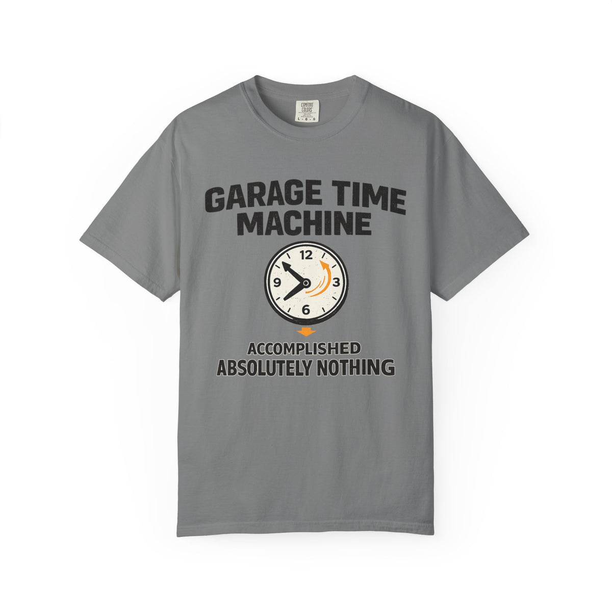 Garage Time Machine Funny Car Lovers Tee