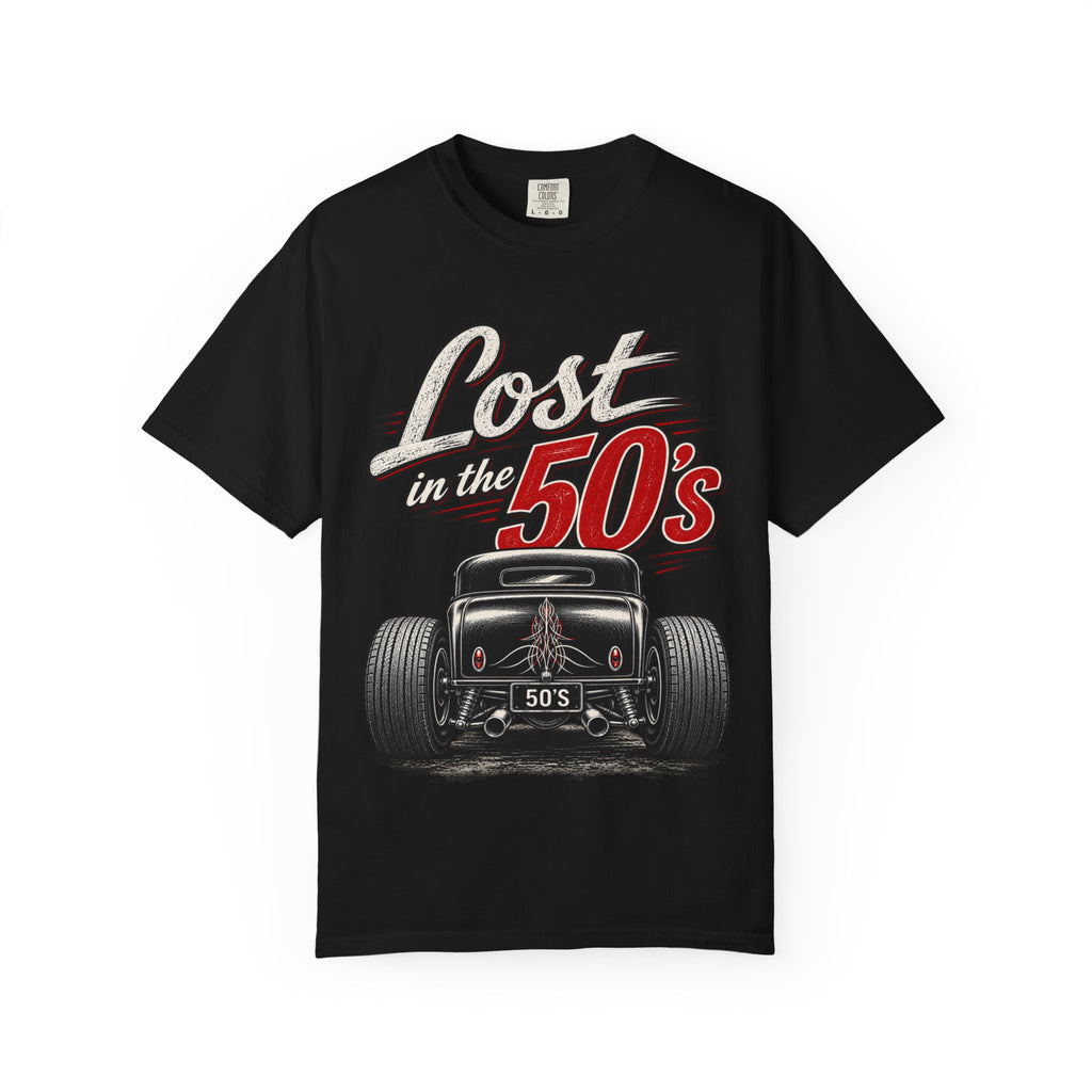 Lost in the 50s T-Shirt — Vintage Hot Rod Graphic Tee