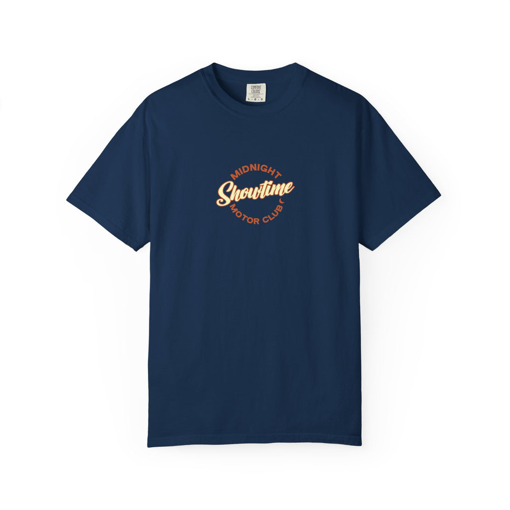 Midnight Motor Club exclusive "Showtime" tee Unisex Garment-Dyed T-shirt Soft but tough and built for use
