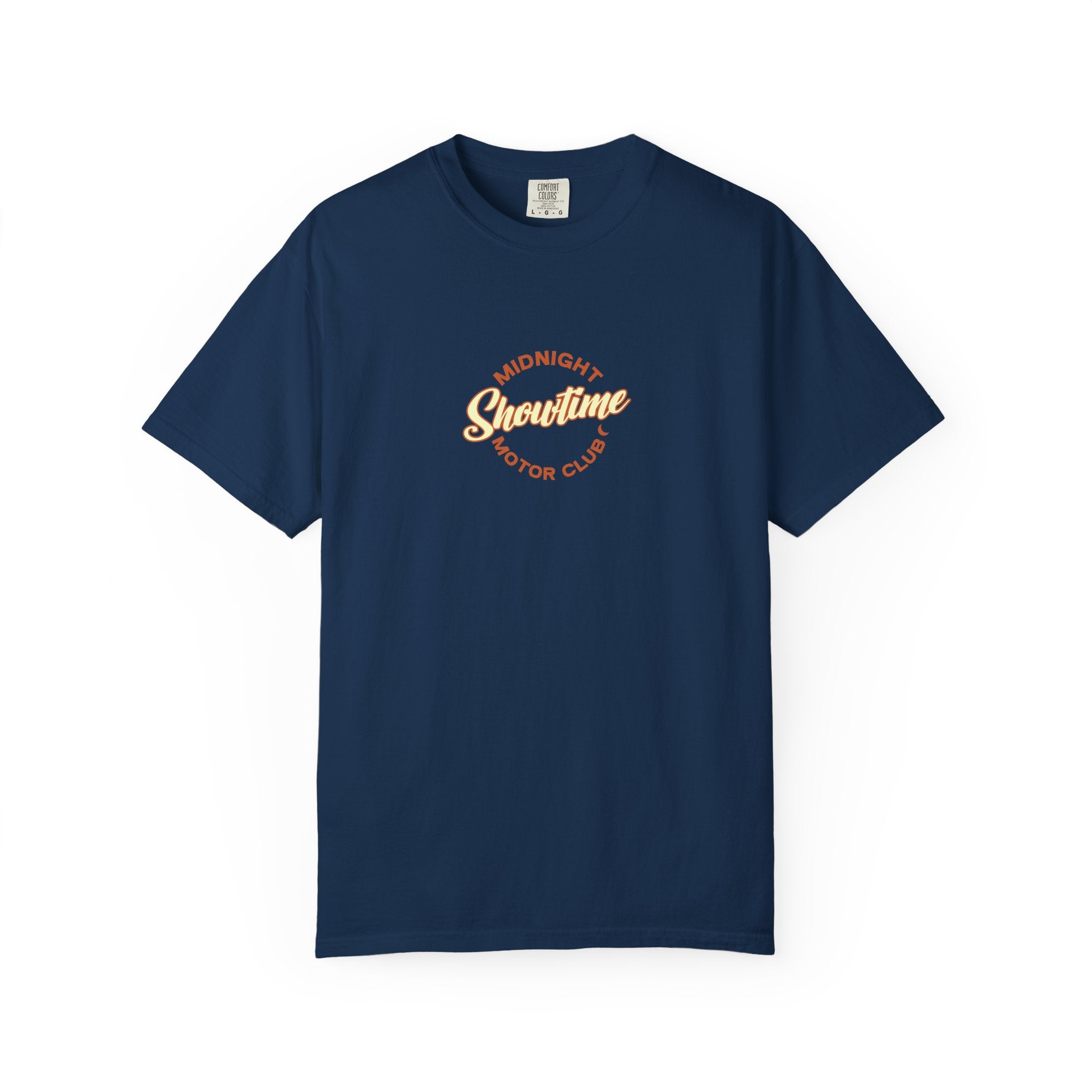 Midnight Motor Club exclusive "Showtime" tee Unisex Garment-Dyed T-shirt Soft but tough and built for use