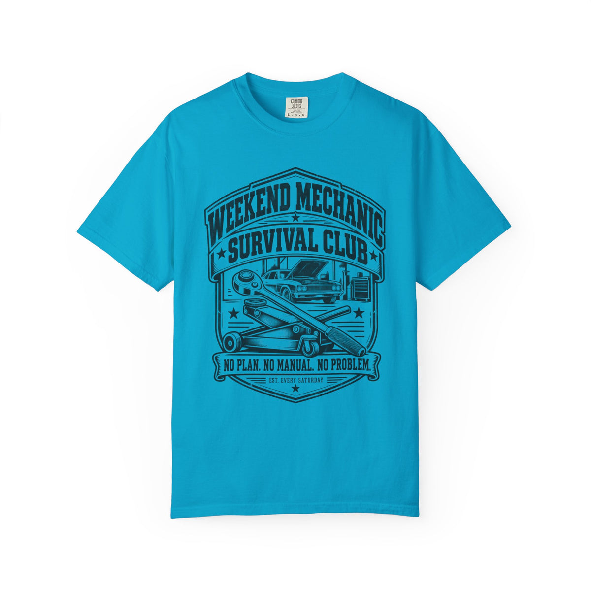 Weekend Mechanic Survival Club Car Culture T-Shirt