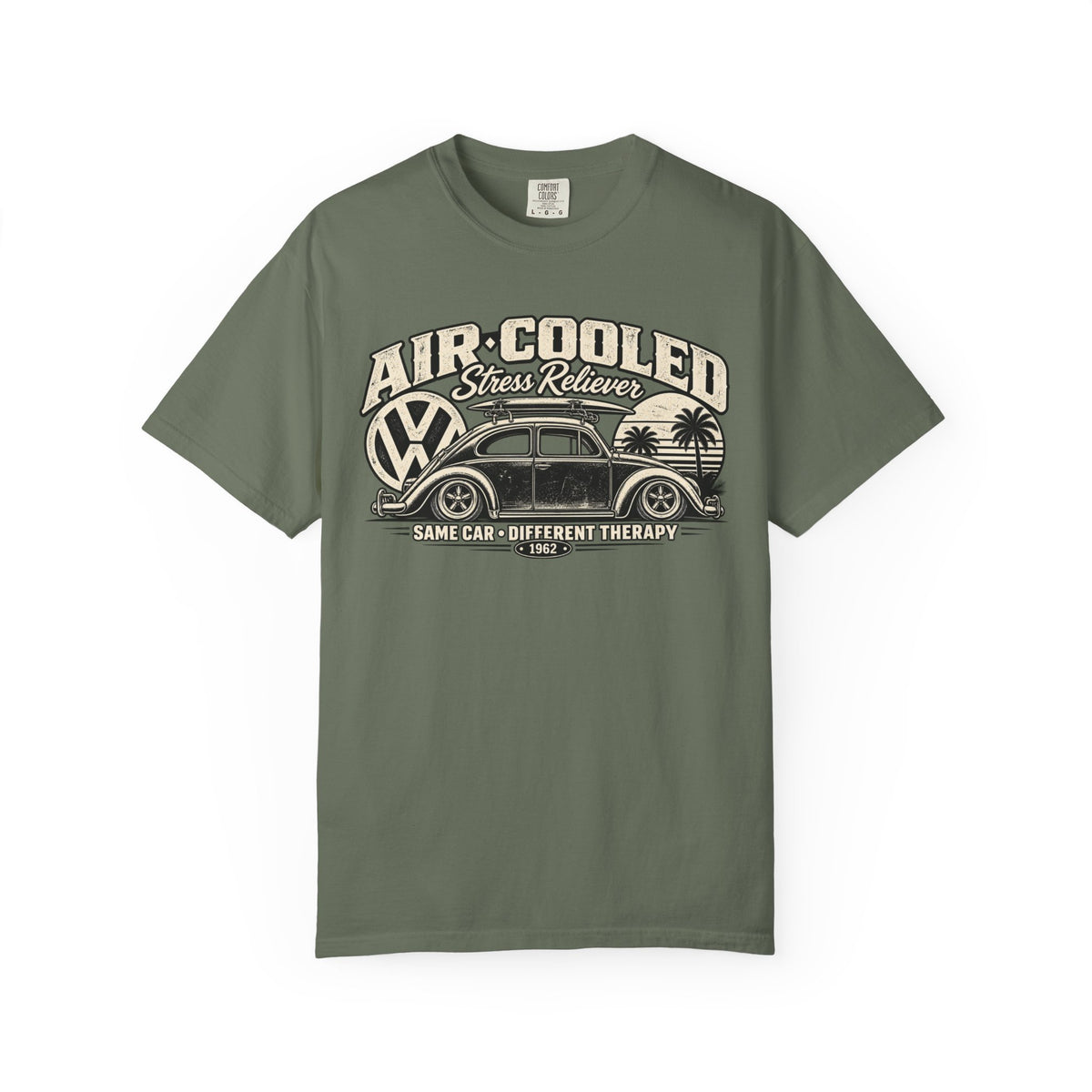 Air-Cooled Volkswagen Beetle Vintage Car T-Shirt