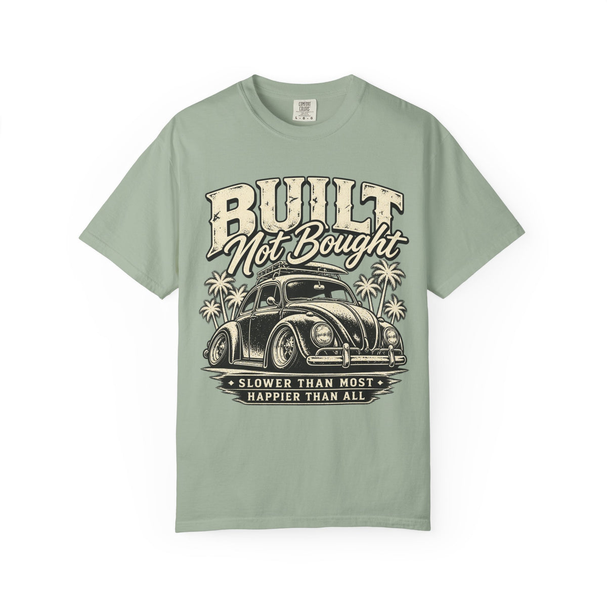 Built Not Bought Vintage Classic VW T-Shirt
