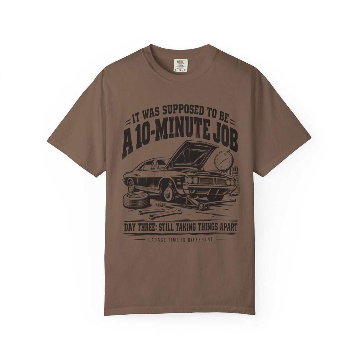 A 10-Minute Job Vintage Classic Car T-Shirt