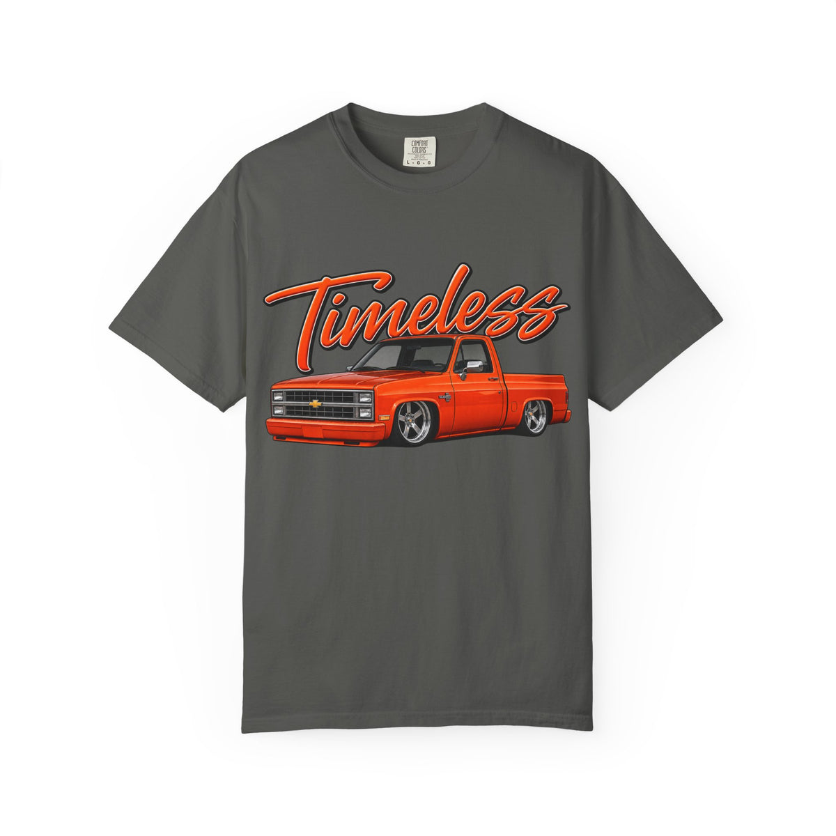 "Timeless" Orange Square body T-Shirt