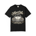 Laid Out Midnight Motor Club T-Shirt – Vintage Volkswagen Beetle Car Tee