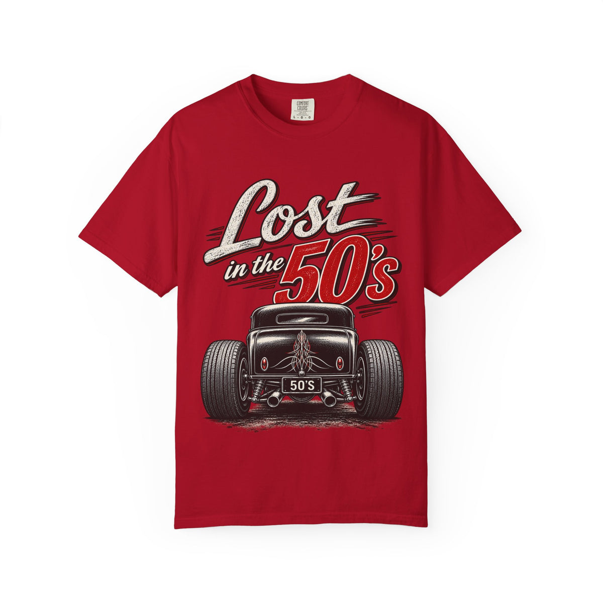 Lost in the 50s T-Shirt — Vintage Hot Rod Graphic Tee