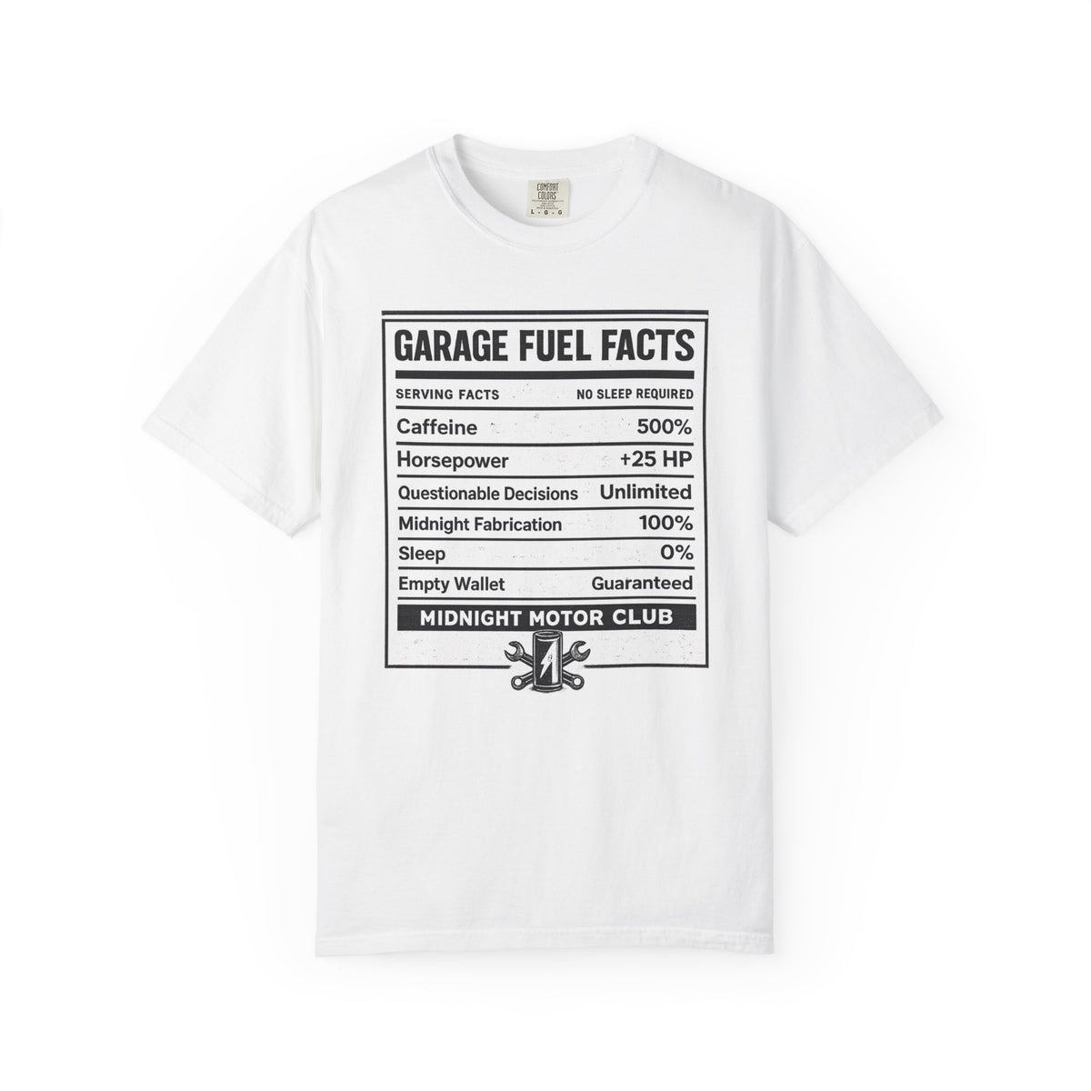 GARAGE-FUELFACTS Tee