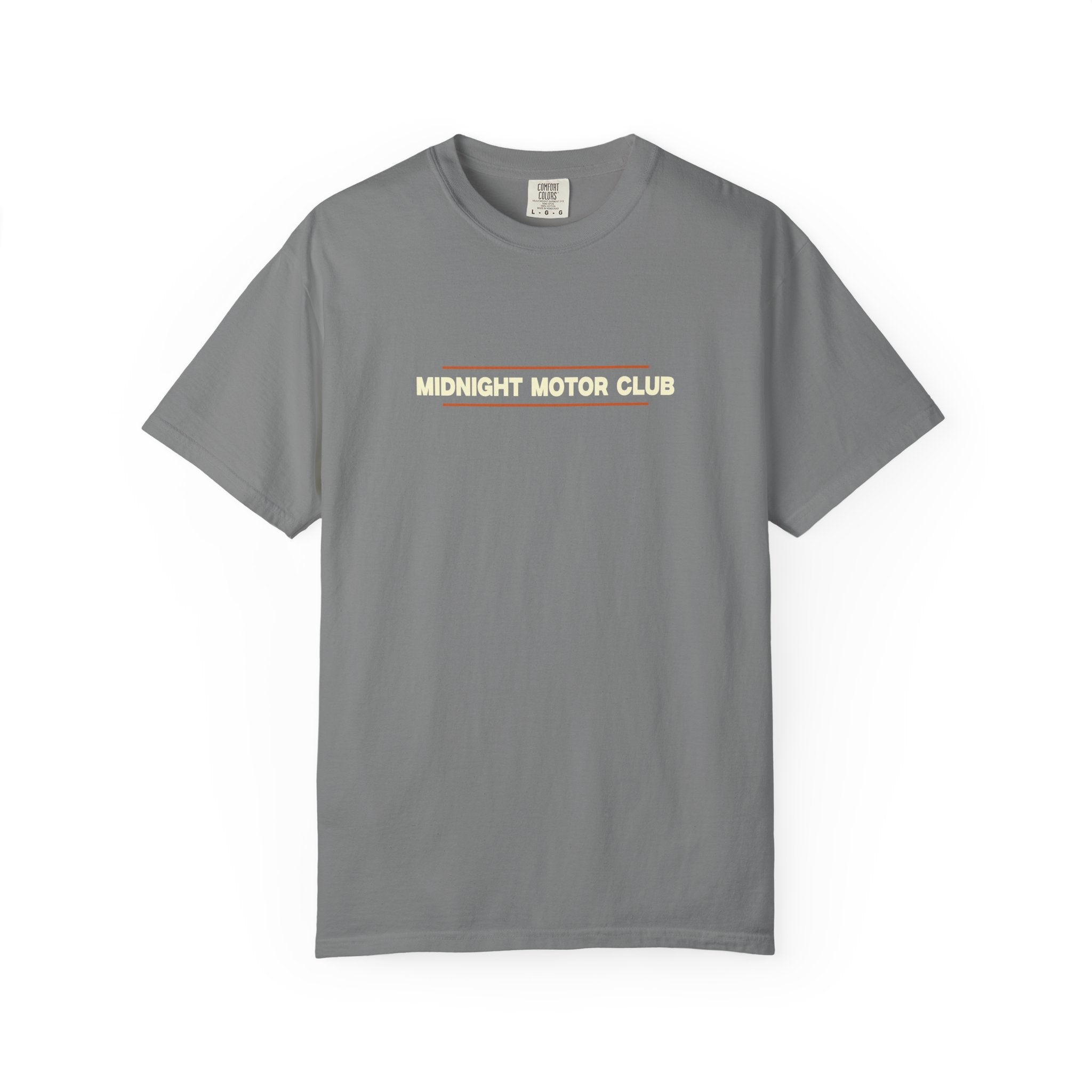 Midnight Motor Club T-Shirt — "Polishing at 4AM, Pulling Up at Sunrise" Vintage Car Crew Tee