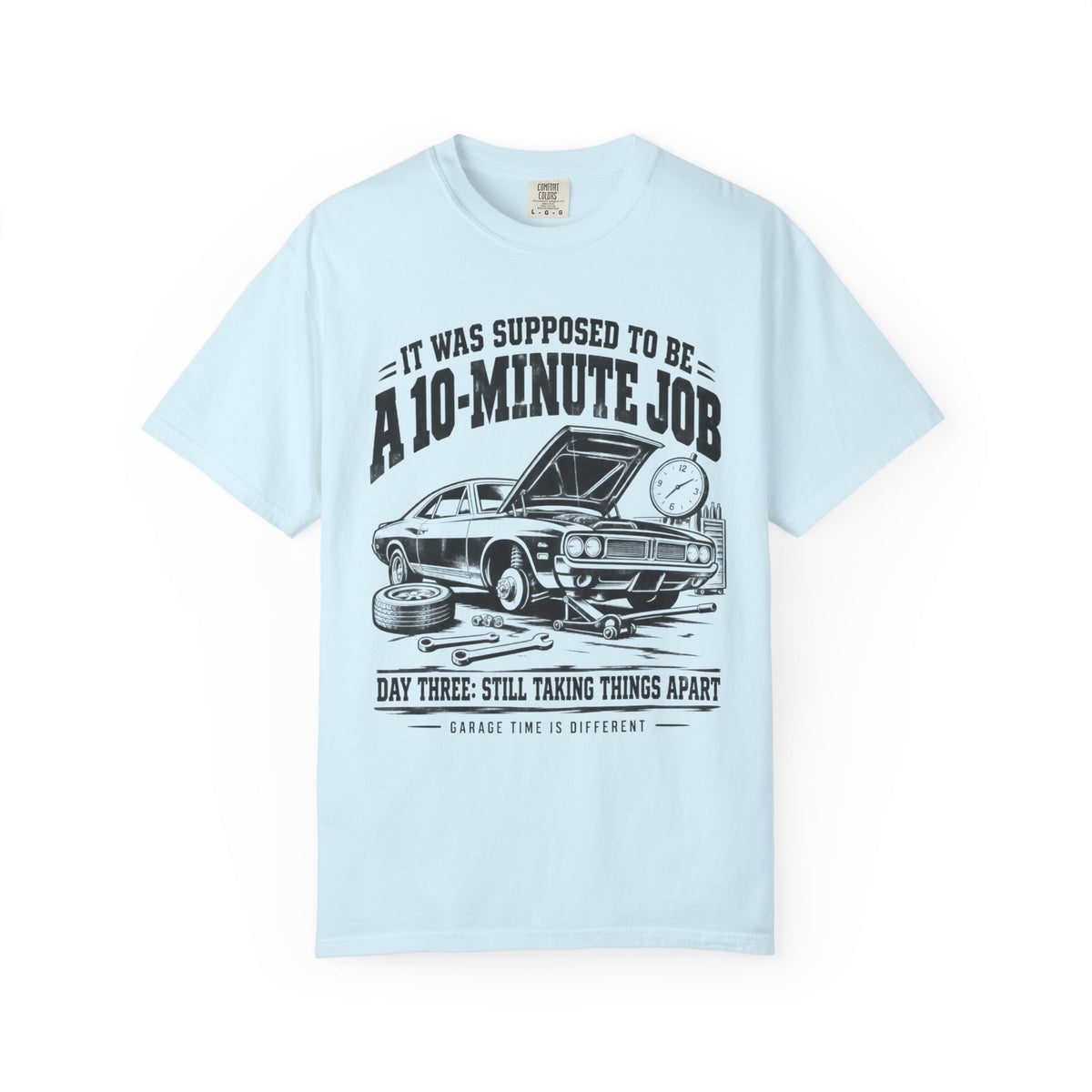 A 10-Minute Job Vintage Classic Car T-Shirt