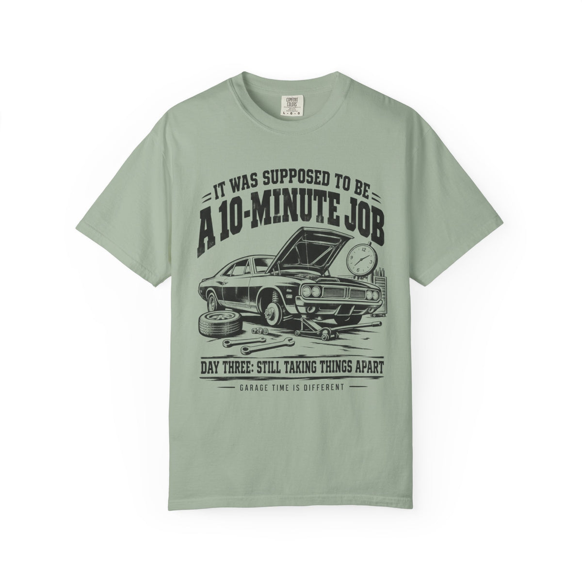 A 10-Minute Job Vintage Classic Car T-Shirt