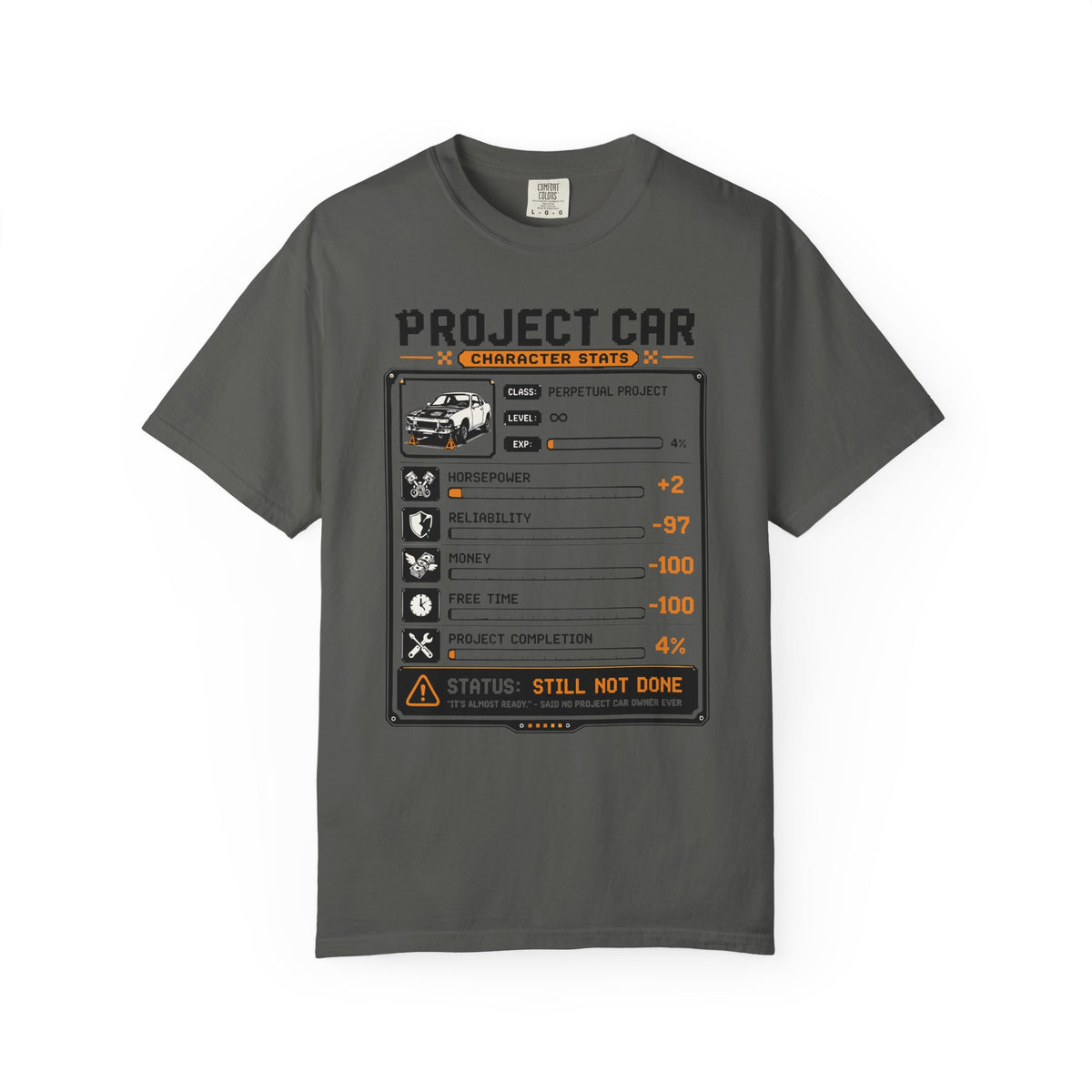 Project car status - Funny Tee