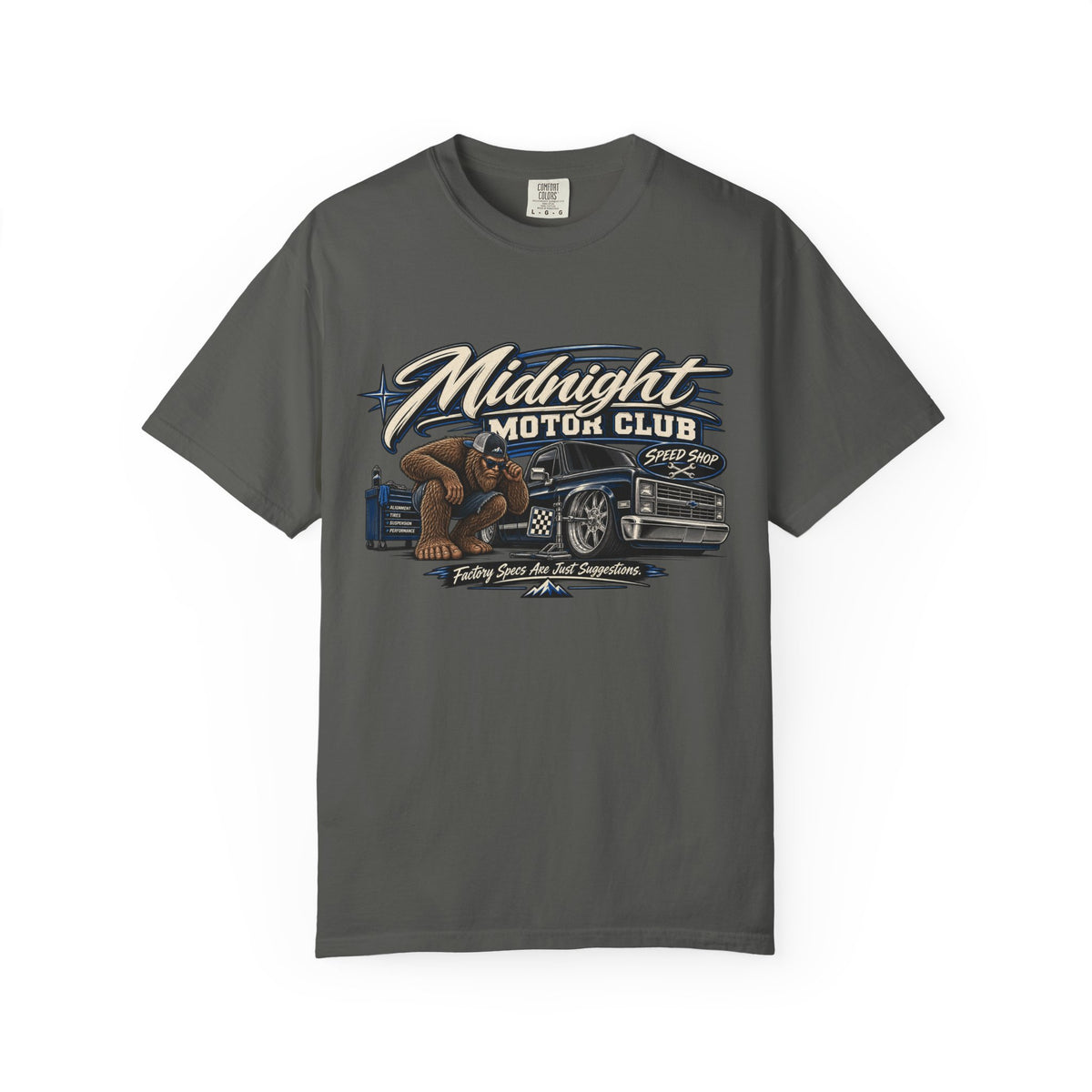 Vintage Bigfoot Truck Garage Graphic Tee