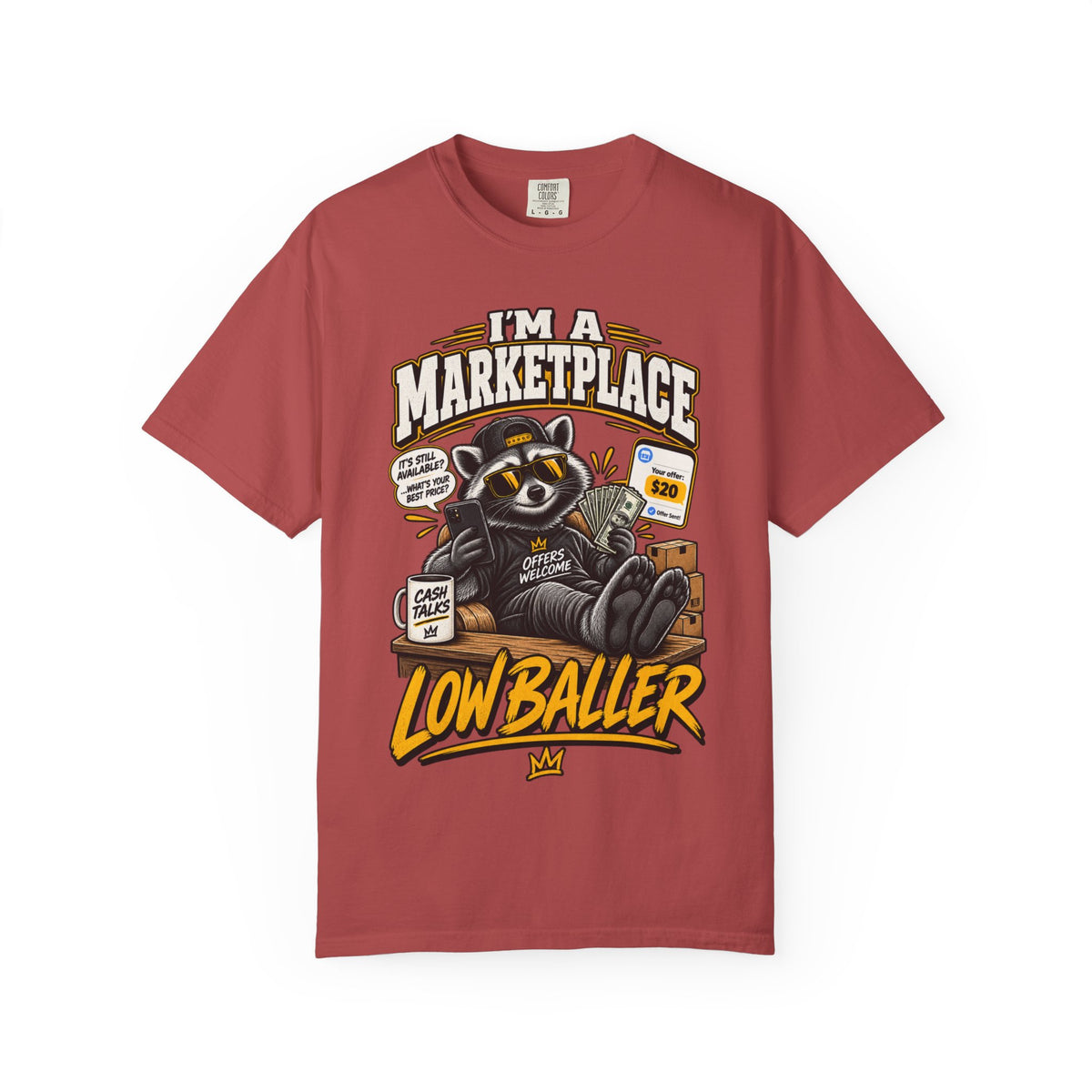 Lowballer Marketplace T-Shirt – "I'm a Marketplace, Lowballer" Graphic Tee
