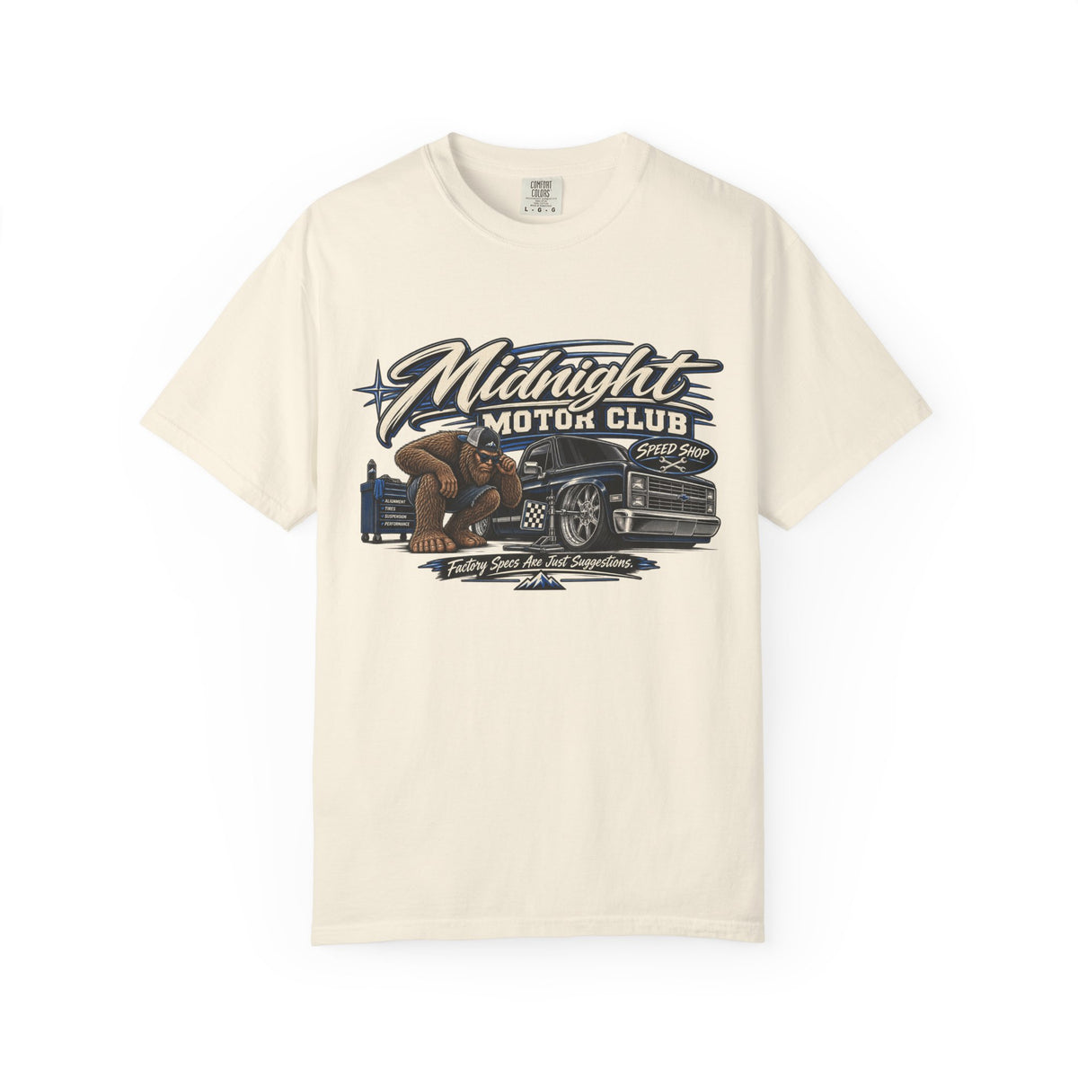 Vintage Bigfoot Truck Garage Graphic Tee