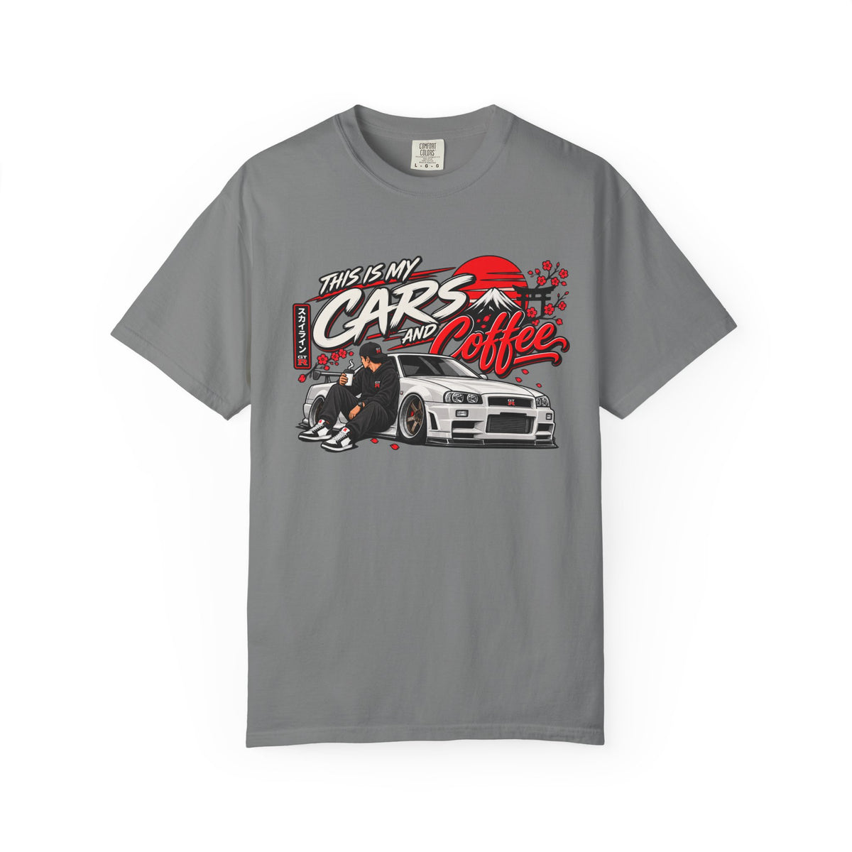 Cars and Coffee Graphic T-Shirt