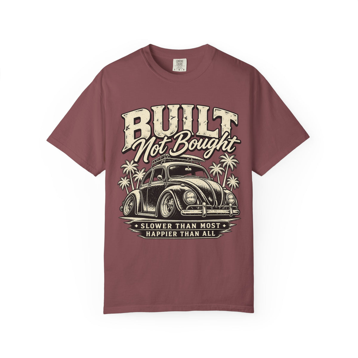 Built Not Bought Vintage Classic VW T-Shirt