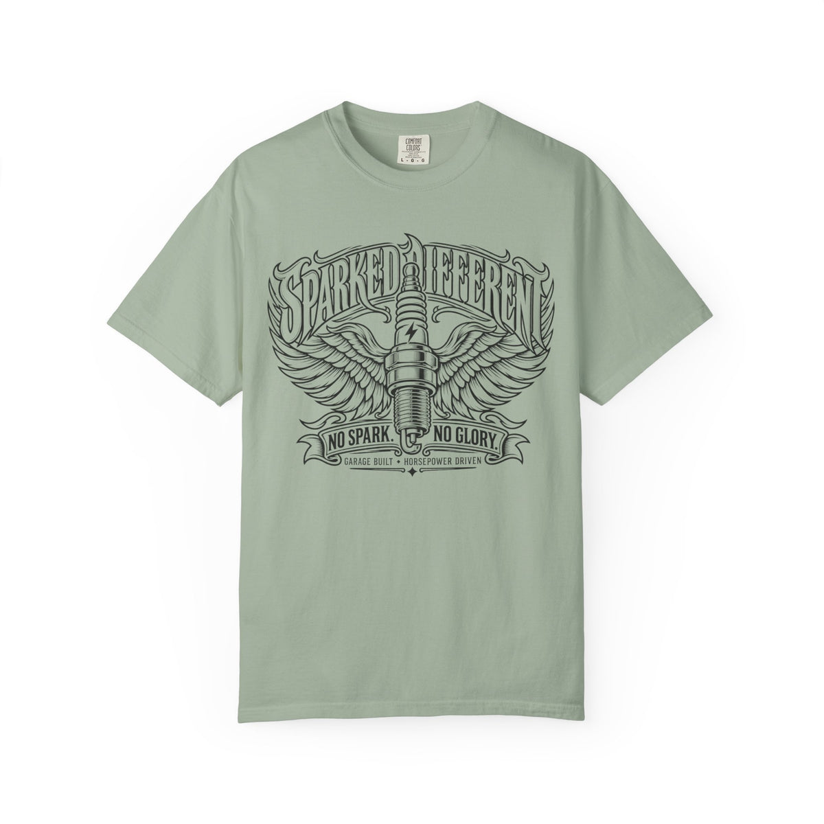 Sparker Different Eagle Graphic T-Shirt – No Spark, No Glory