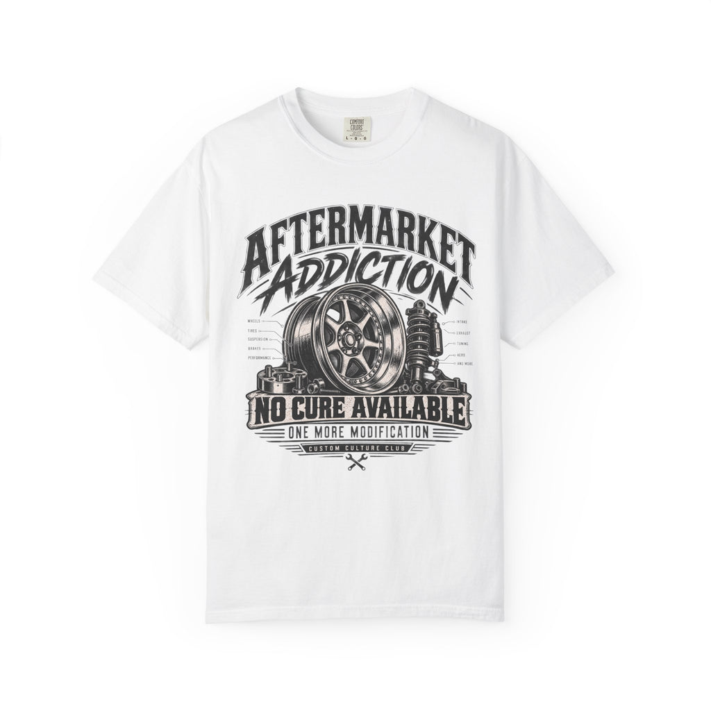 Aftermarket Addiction No Core Available Automotive T-Shirt