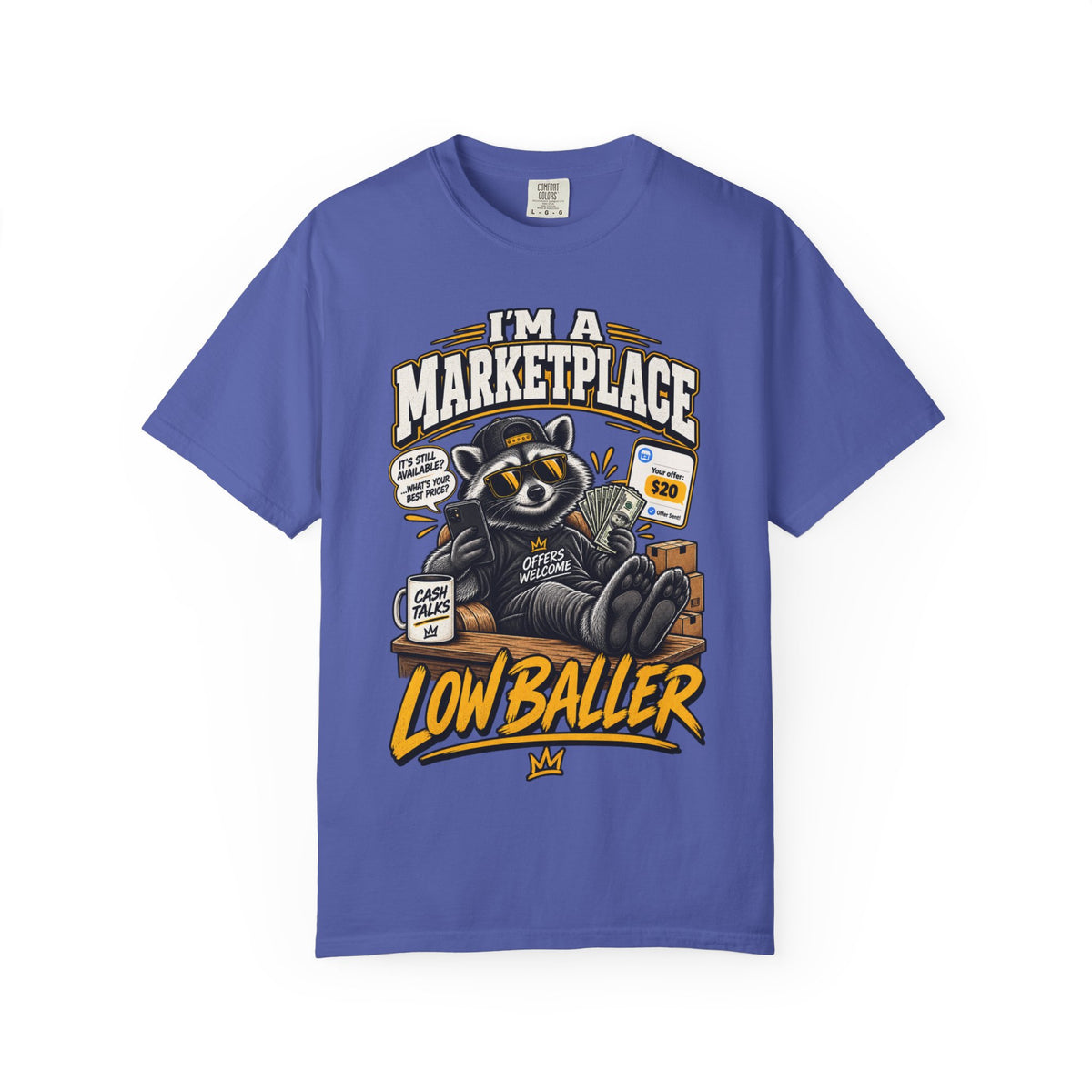Lowballer Marketplace T-Shirt – "I'm a Marketplace, Lowballer" Graphic Tee