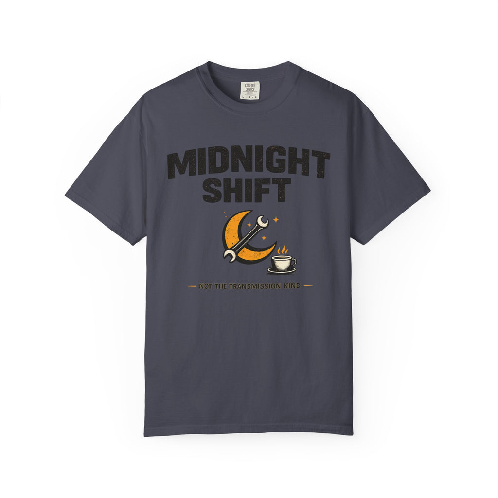 Midnight Shift Graphic Funny Tee
