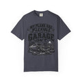 My Plans Are Flexible Garage Car Life T-Shirt