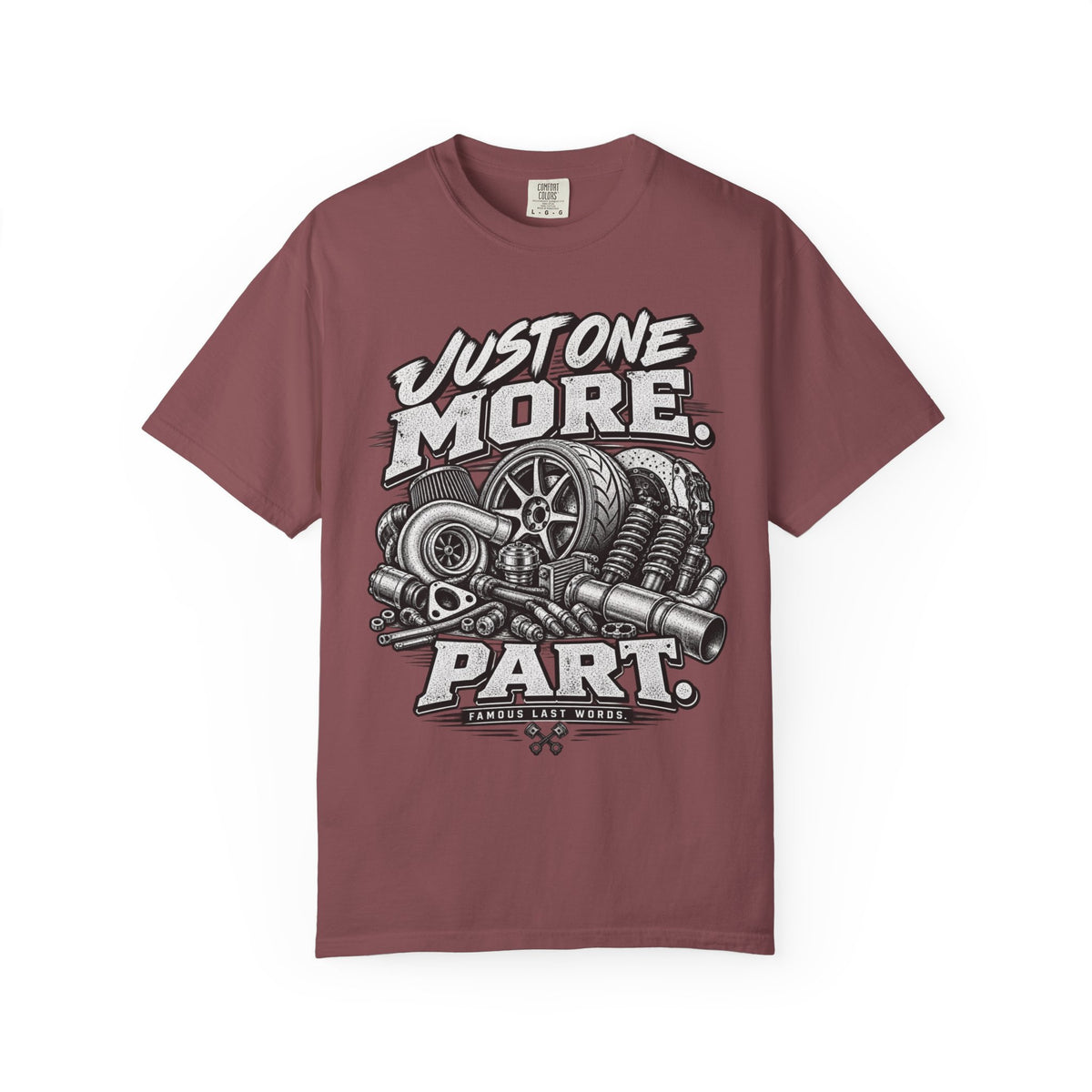 "Just One More Part" Funny Car Culture Tee