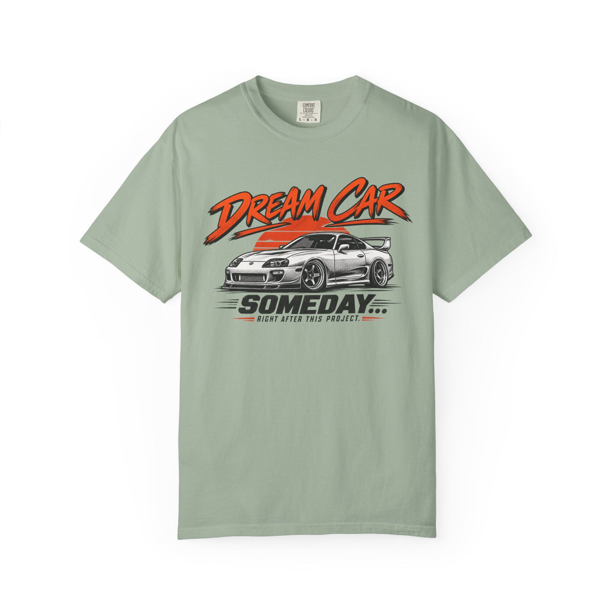 Dream Car 'Someday' T-Shirt — Retro Sports Car Graphic Tee