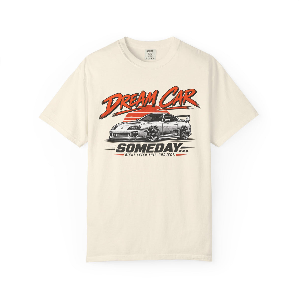Dream Car 'Someday' T-Shirt — Retro Sports Car Graphic Tee