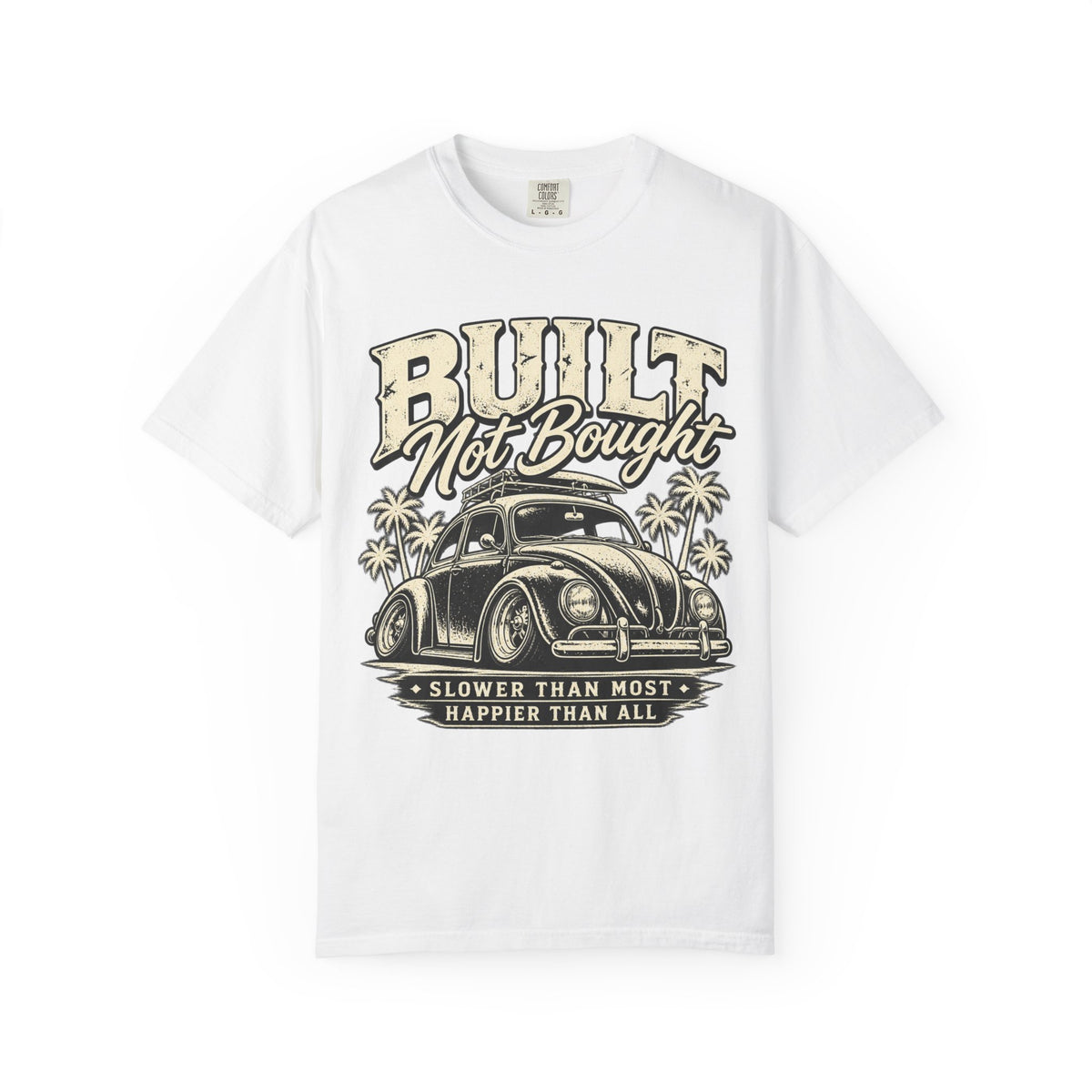 Built Not Bought Vintage Classic VW T-Shirt