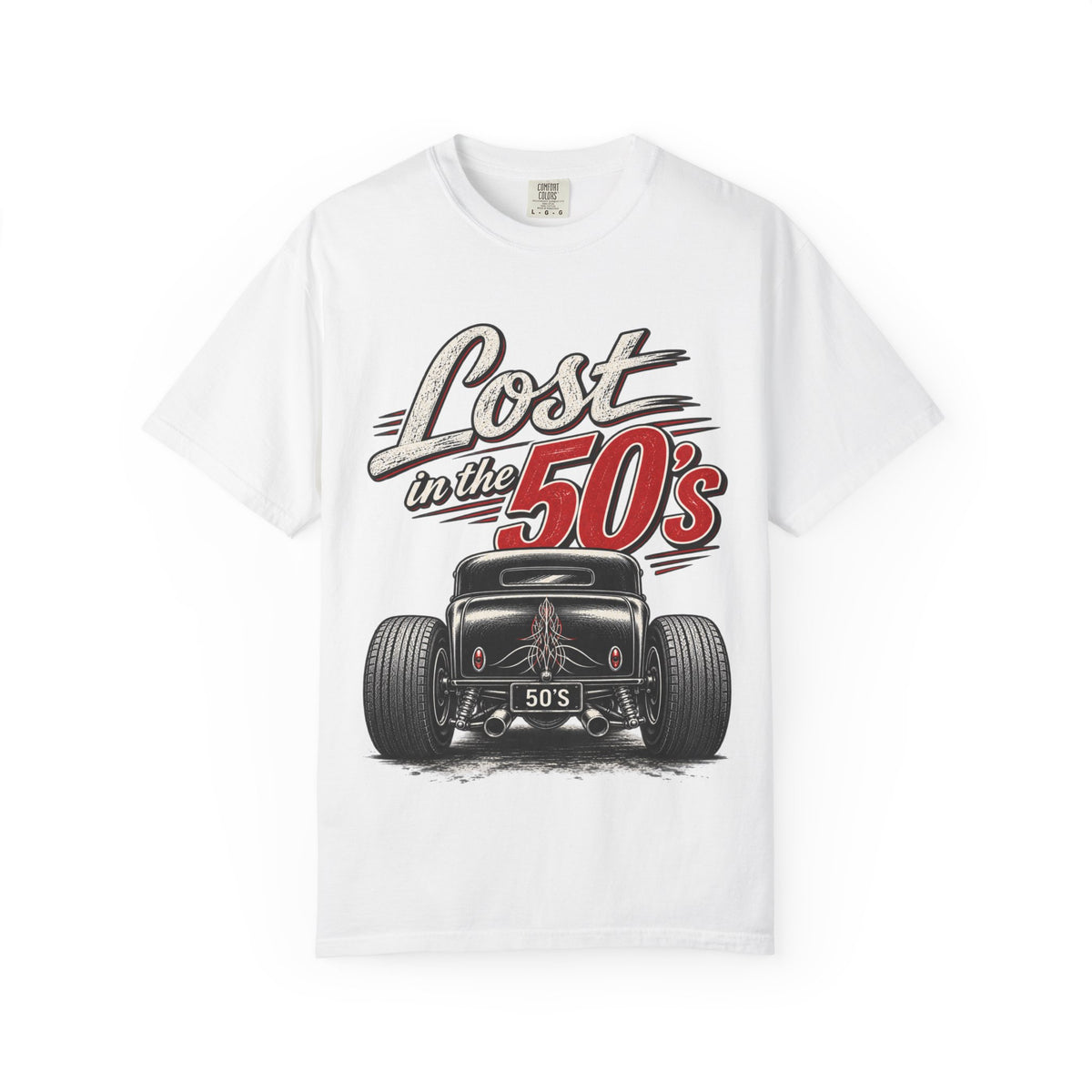 Lost in the 50s T-Shirt — Vintage Hot Rod Graphic Tee