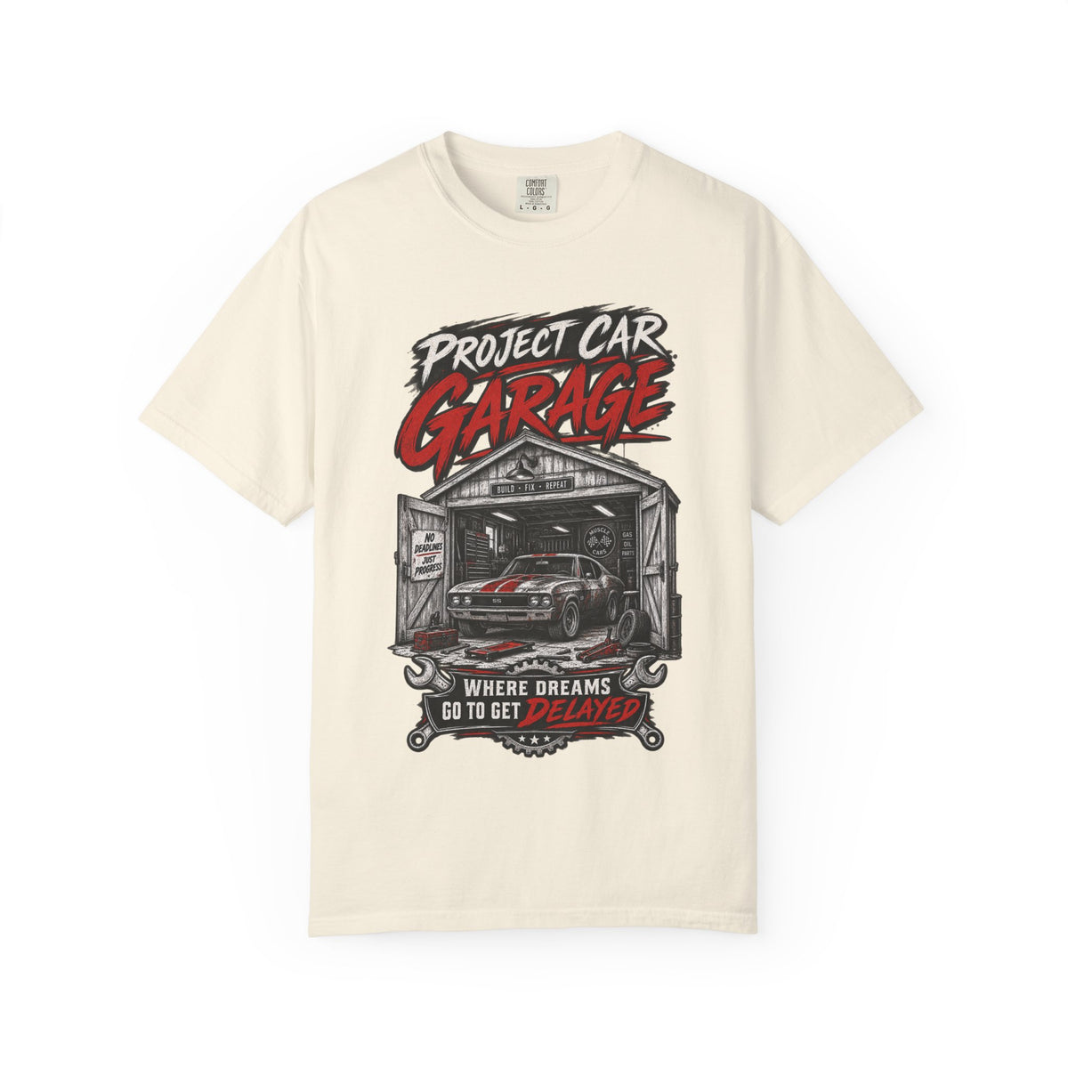 "Where Dreams Go to Get Repaired" Project Car Tee