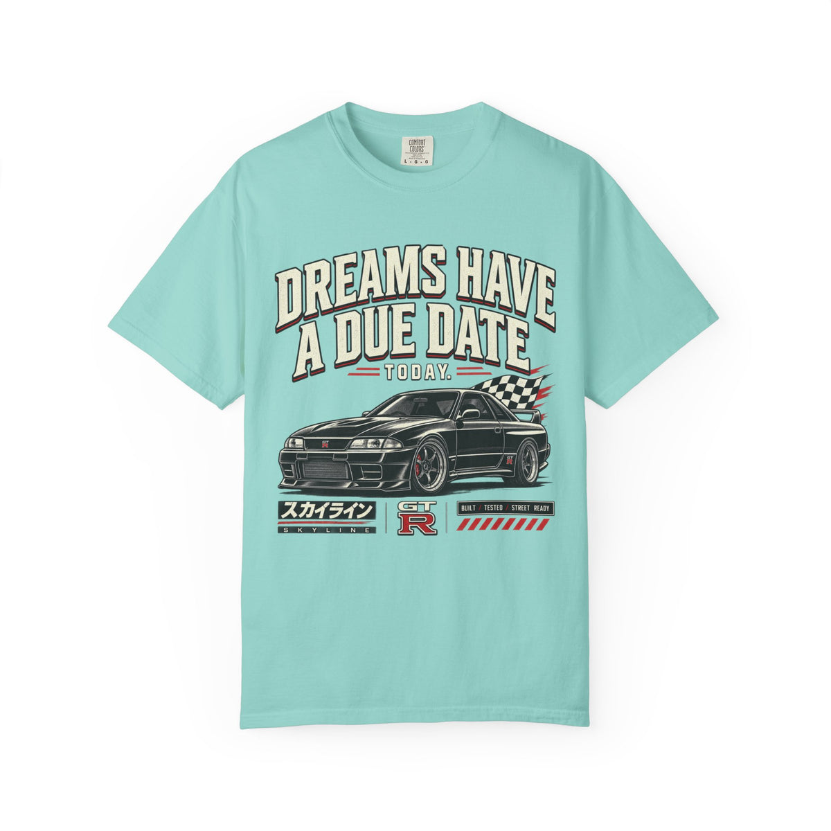 Dreams Have a Due Date - Racing T-Shirt