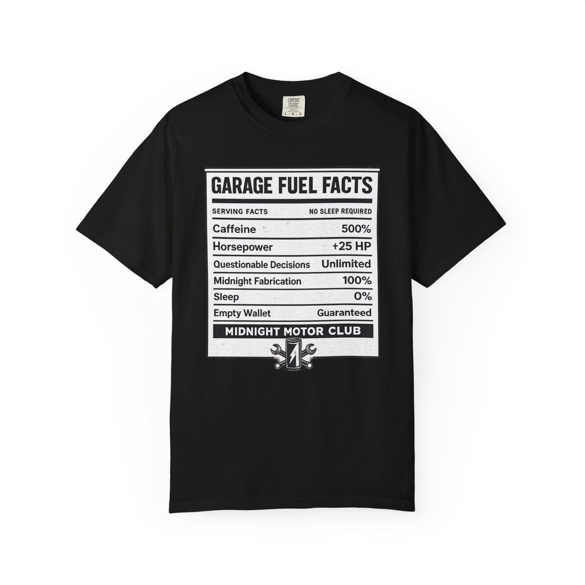 GARAGE-FUELFACTS Tee