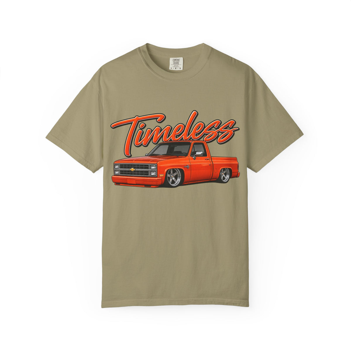 "Timeless" Orange Square body T-Shirt