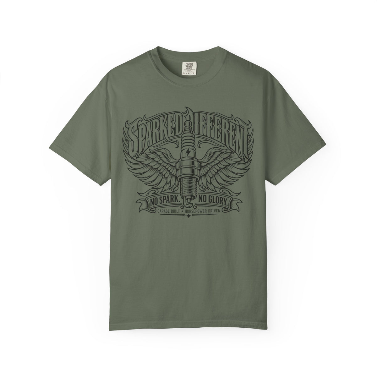 Sparker Different Eagle Graphic T-Shirt – No Spark, No Glory