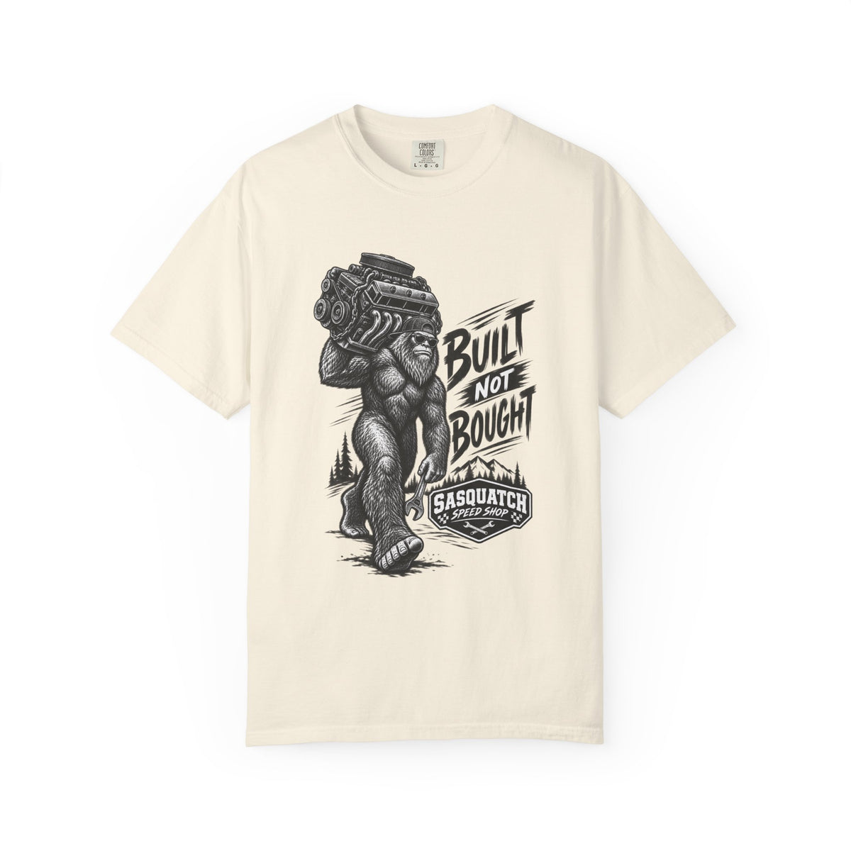 Sasquatch 'Built Not Bought' T-Shirt