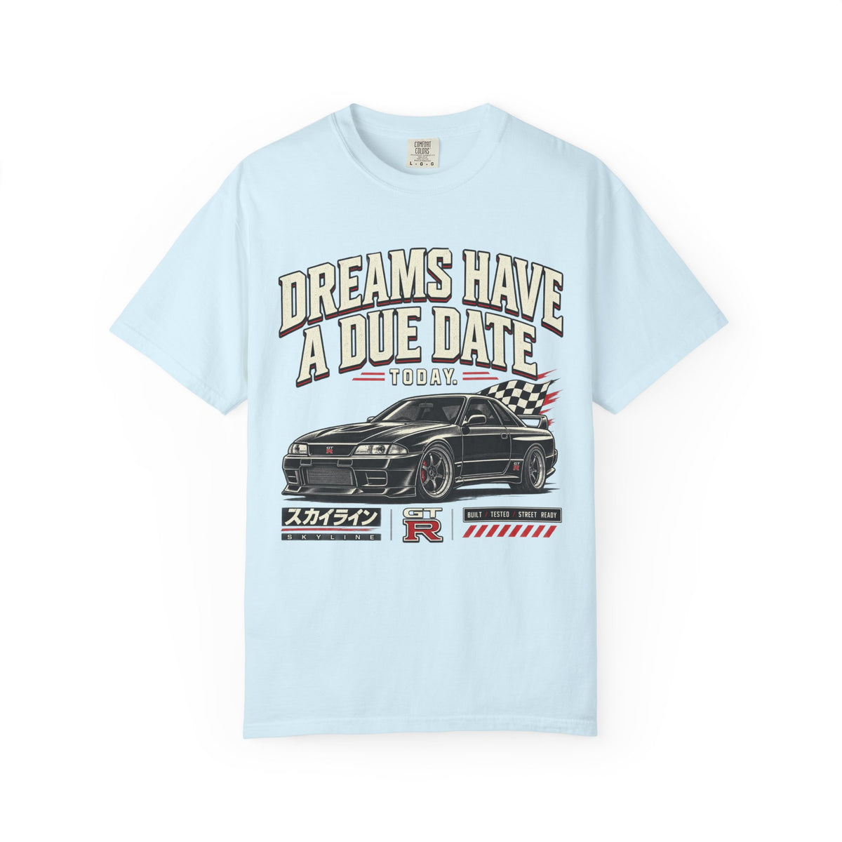 Dreams Have a Due Date - Racing T-Shirt