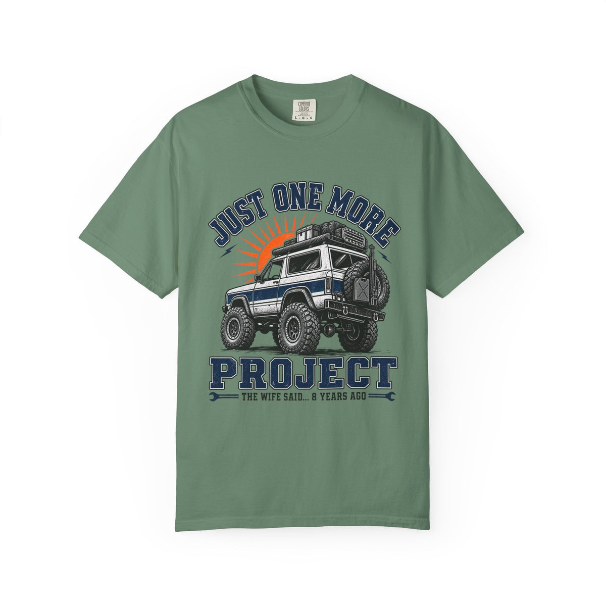 "Just One More Project" Off-Road Truck Graphic Tee