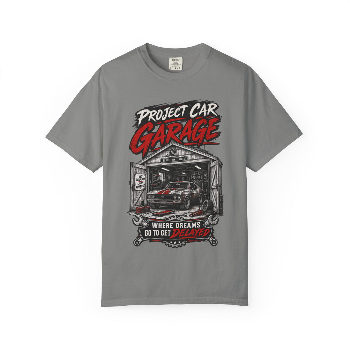 "Where Dreams Go to Get Repaired" Project Car Tee
