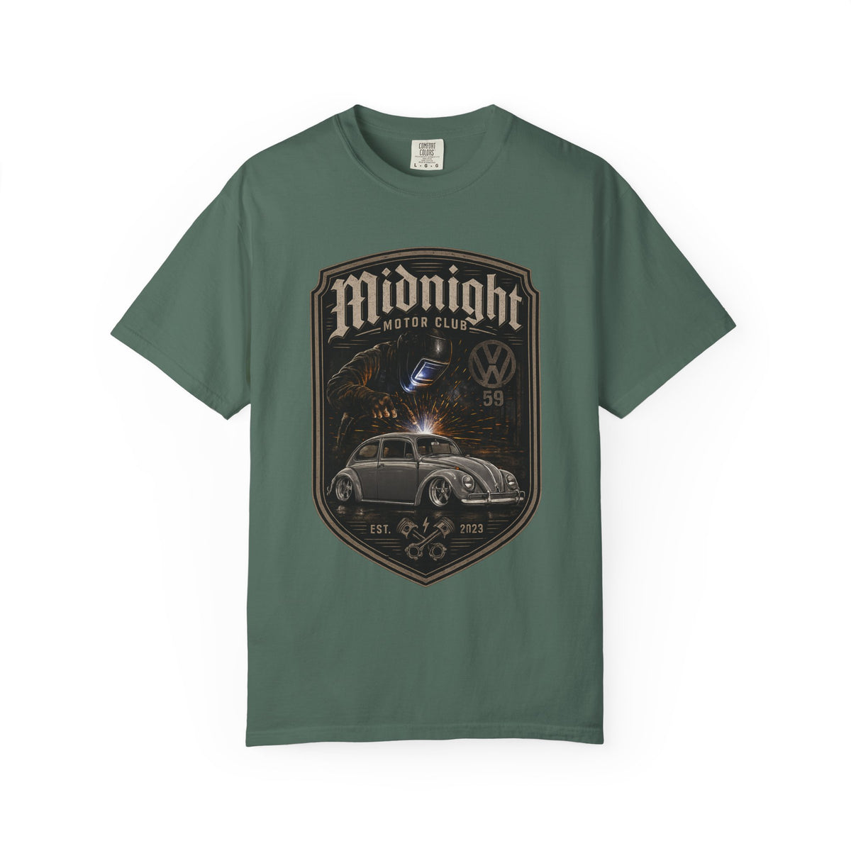 Midnight Motor Club Vintage VW Beetle T-Shirt