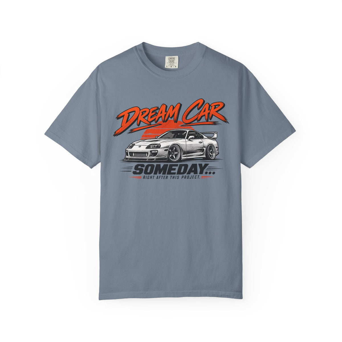 Dream Car 'Someday' T-Shirt — Retro Sports Car Graphic Tee