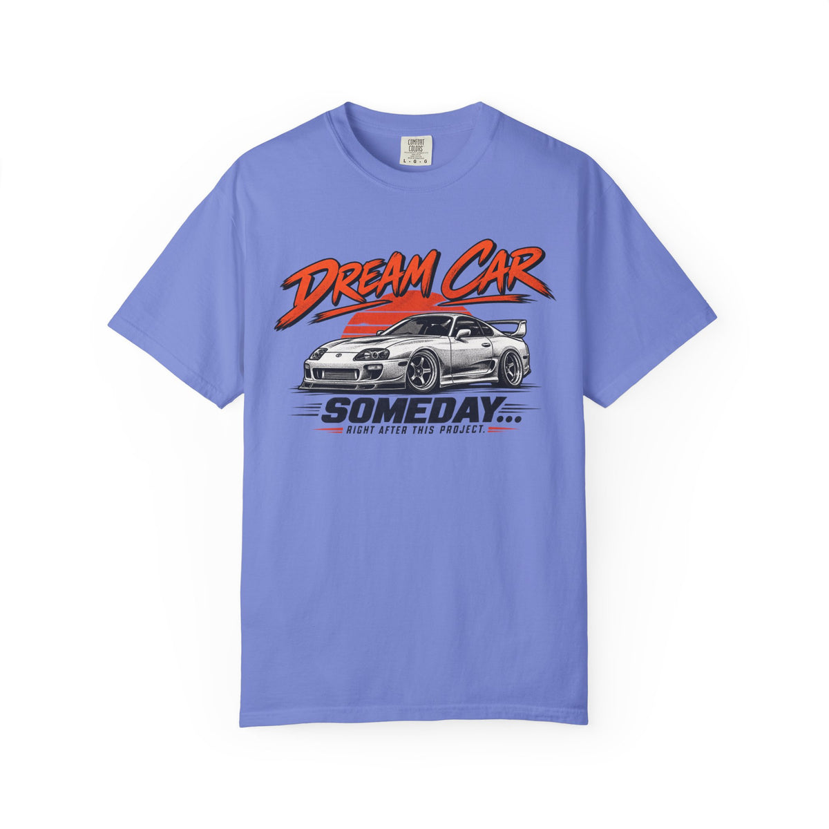 Dream Car 'Someday' T-Shirt — Retro Sports Car Graphic Tee